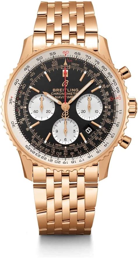 breitling navitimer rose gold price|Breitling Navitimer best price.